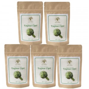 Minedolive Enginar Cipsi 7gr. (5 Paket)